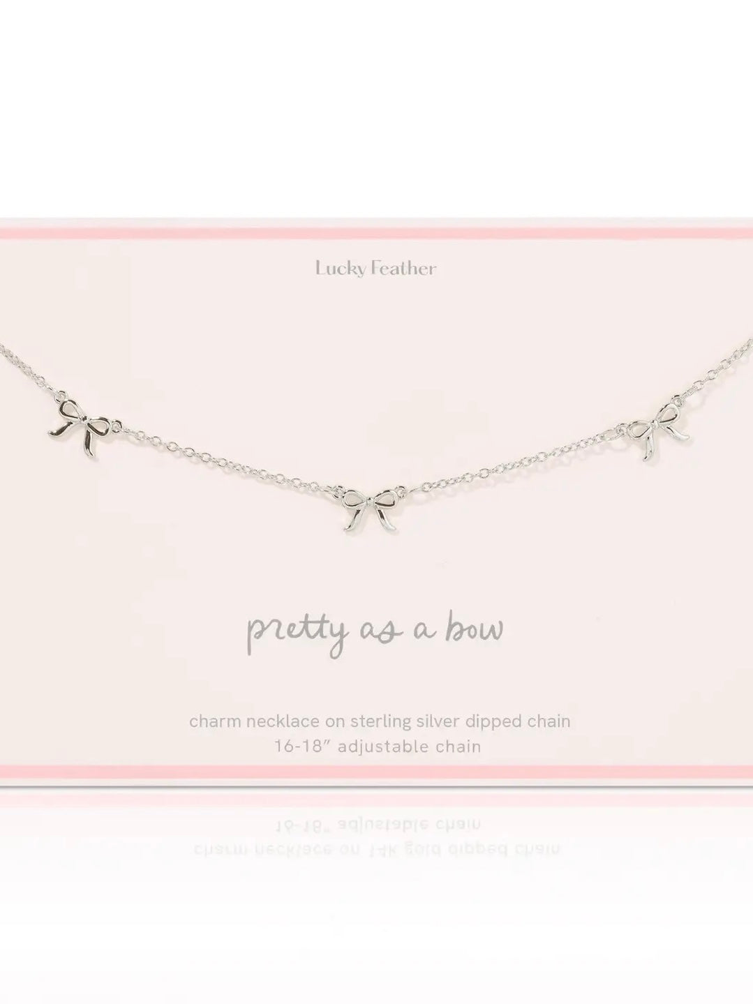 Tiny Bow Necklace