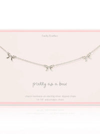 Tiny Bow Necklace