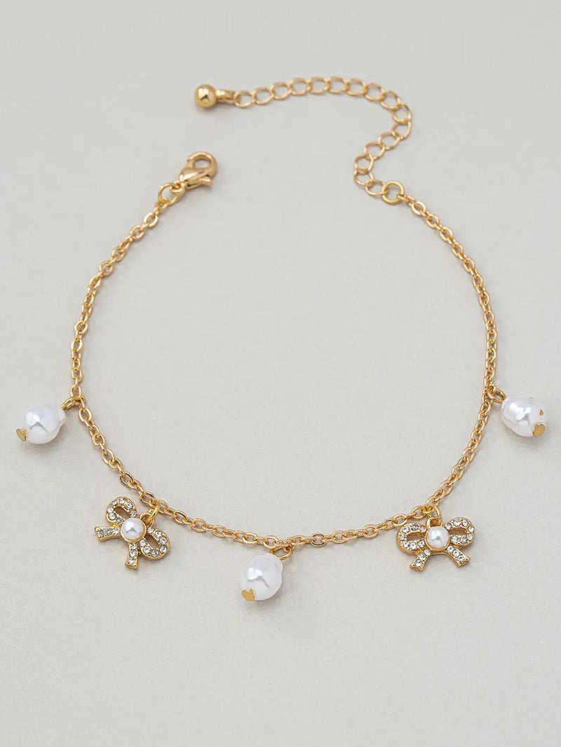 Bow Charm Bracelet