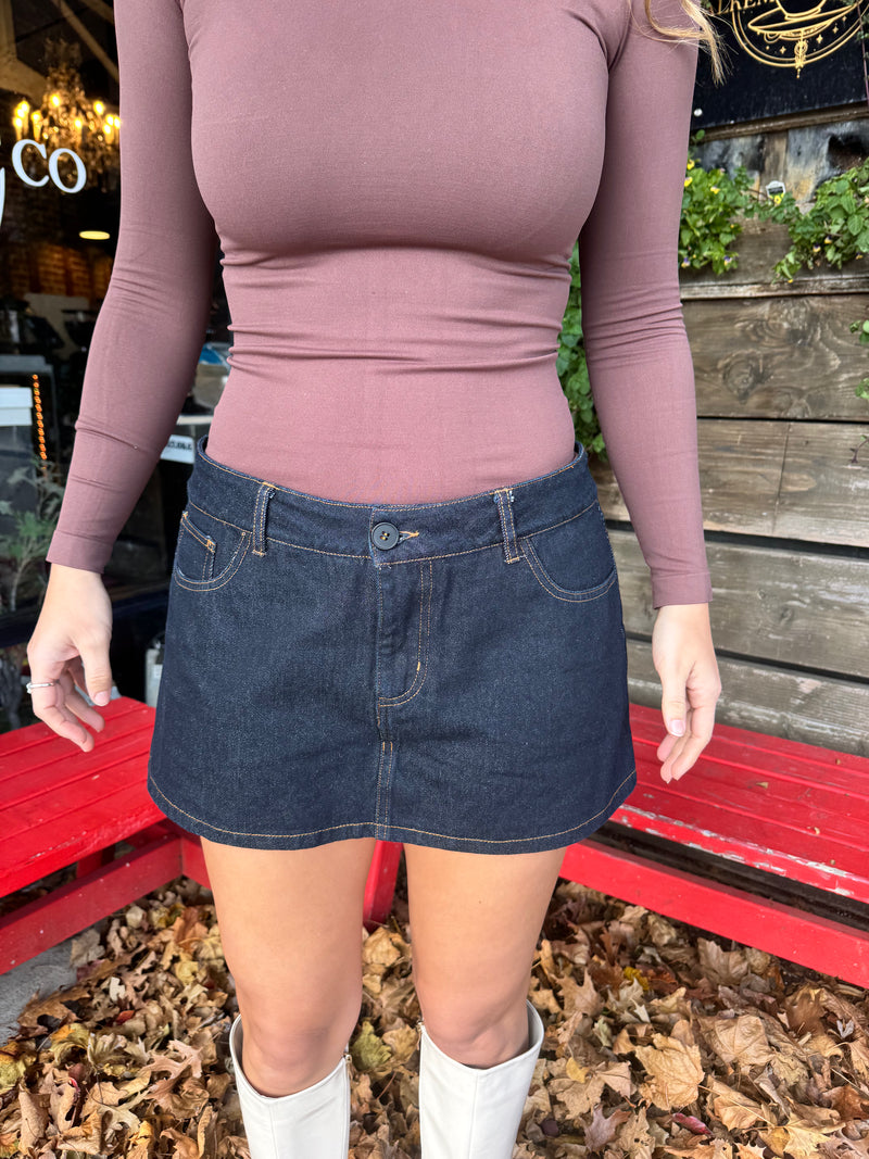 Dean Denim Skort