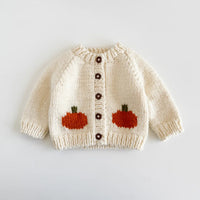 Baby Pumpkin Cardigan