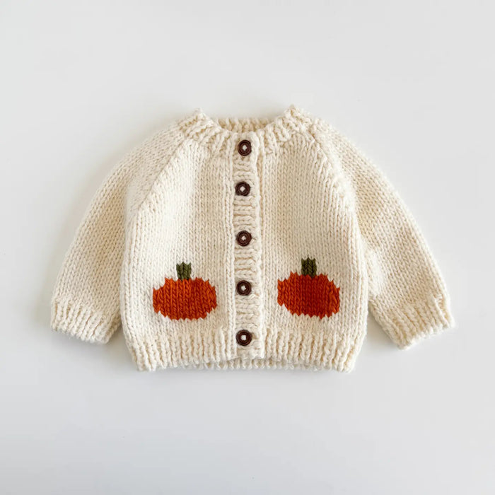 Baby Pumpkin Cardigan