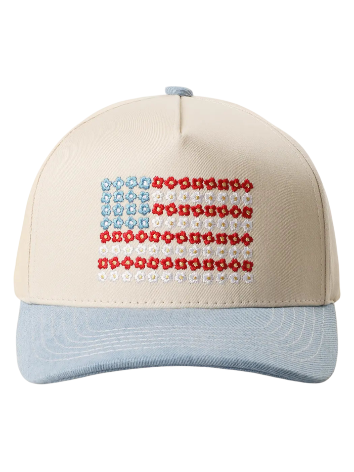 Daisy American Flag Hat