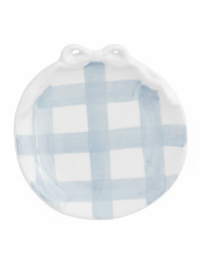 Gingham Ring Dish