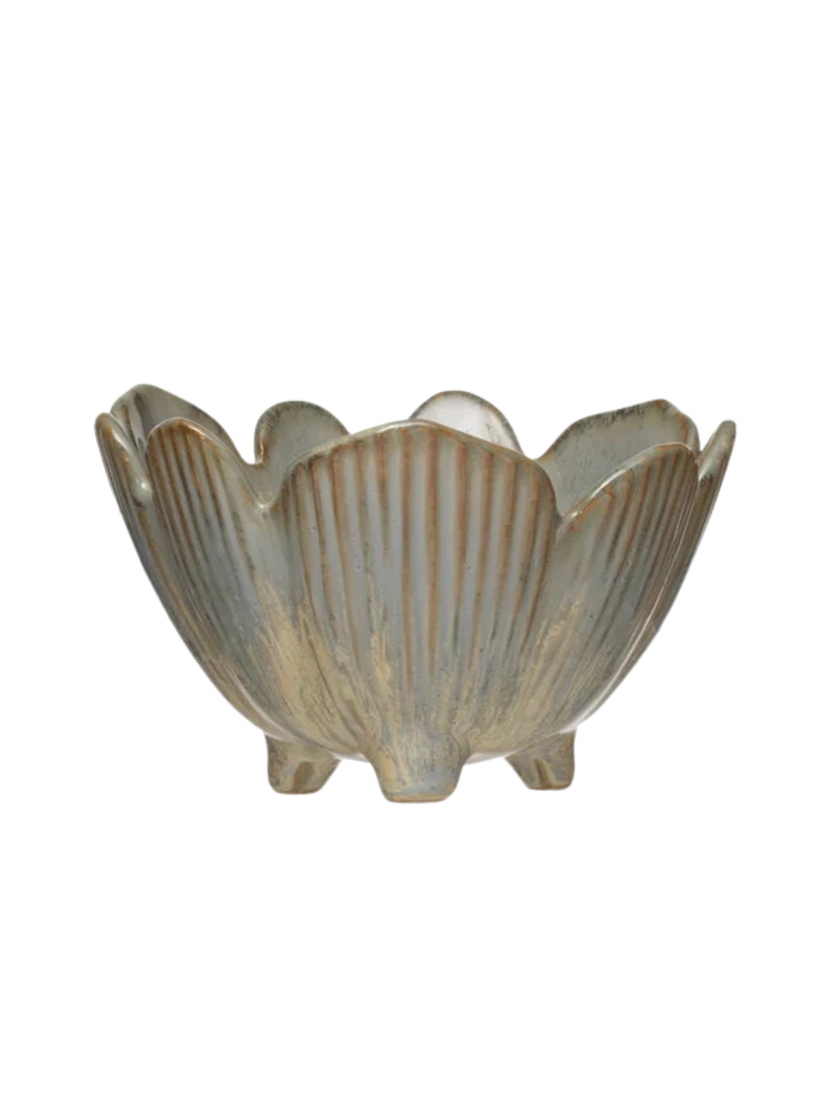 Porcelain Glaze Flower Bowl