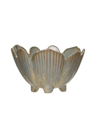 Porcelain Glaze Flower Bowl
