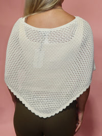 Goldie Crochet Poncho