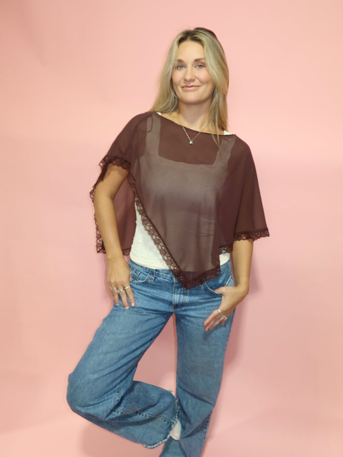 Brandy Lace Cape