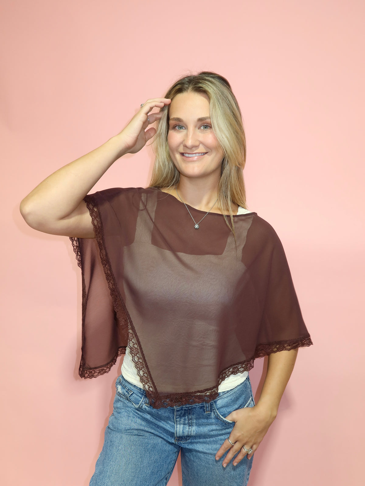 Brandy Lace Cape