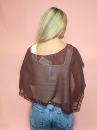 Brandy Lace Cape
