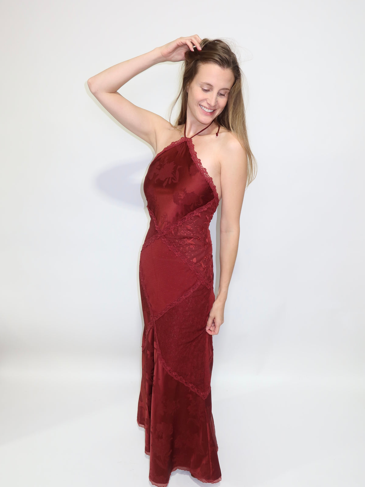 Patchwork Maxi Dress