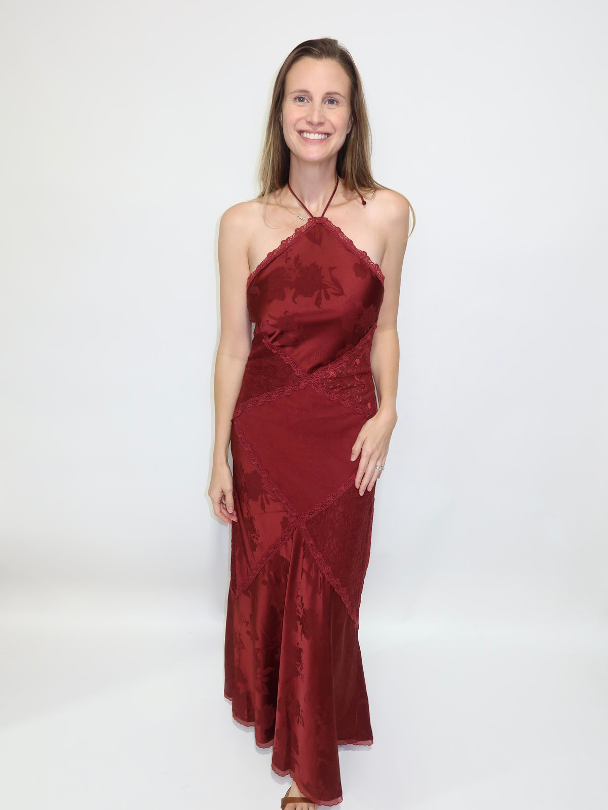 Patchwork Maxi Dress