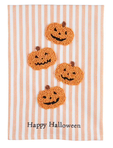 Beaded Halloween Towels