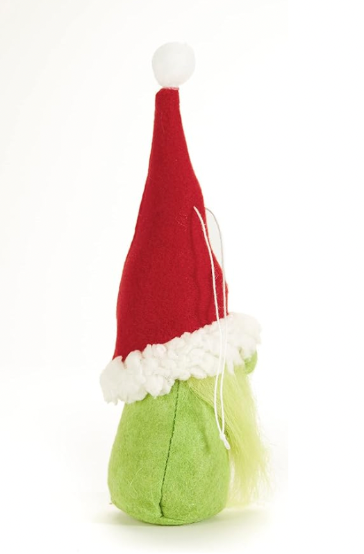 Grinch Gnome Ornament