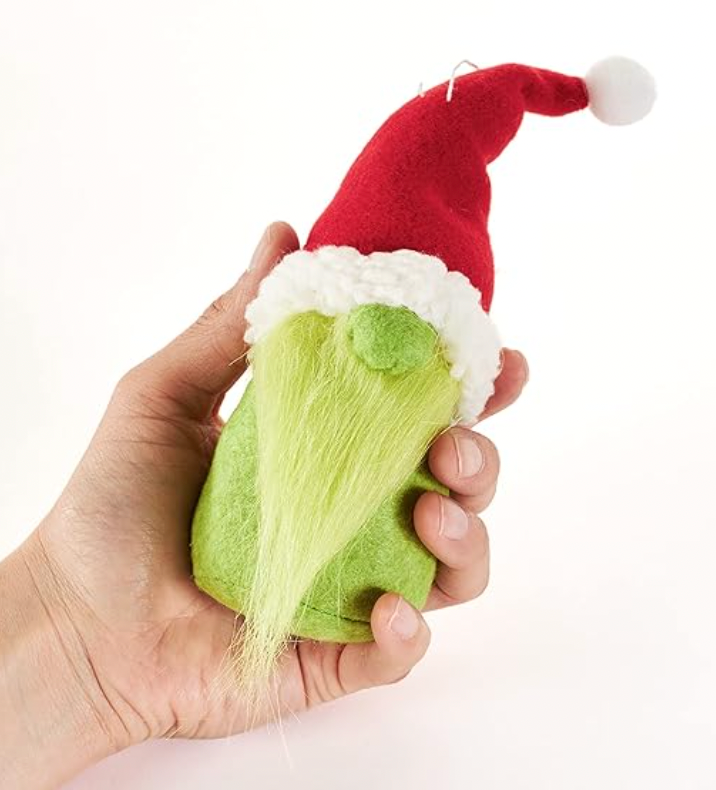 Grinch Gnome Ornament