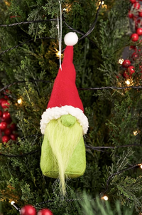 Grinch Gnome Ornament