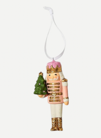 Porcelain Nutcracker Ornament