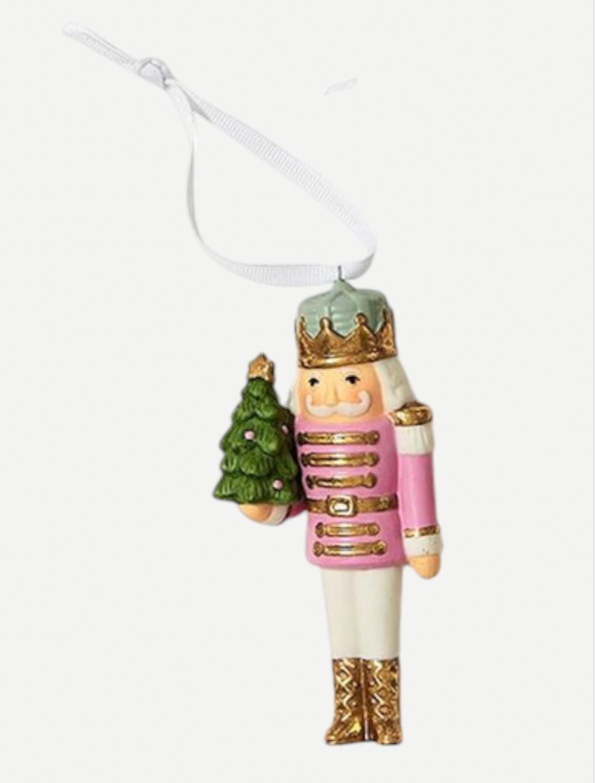 Porcelain Nutcracker Ornament