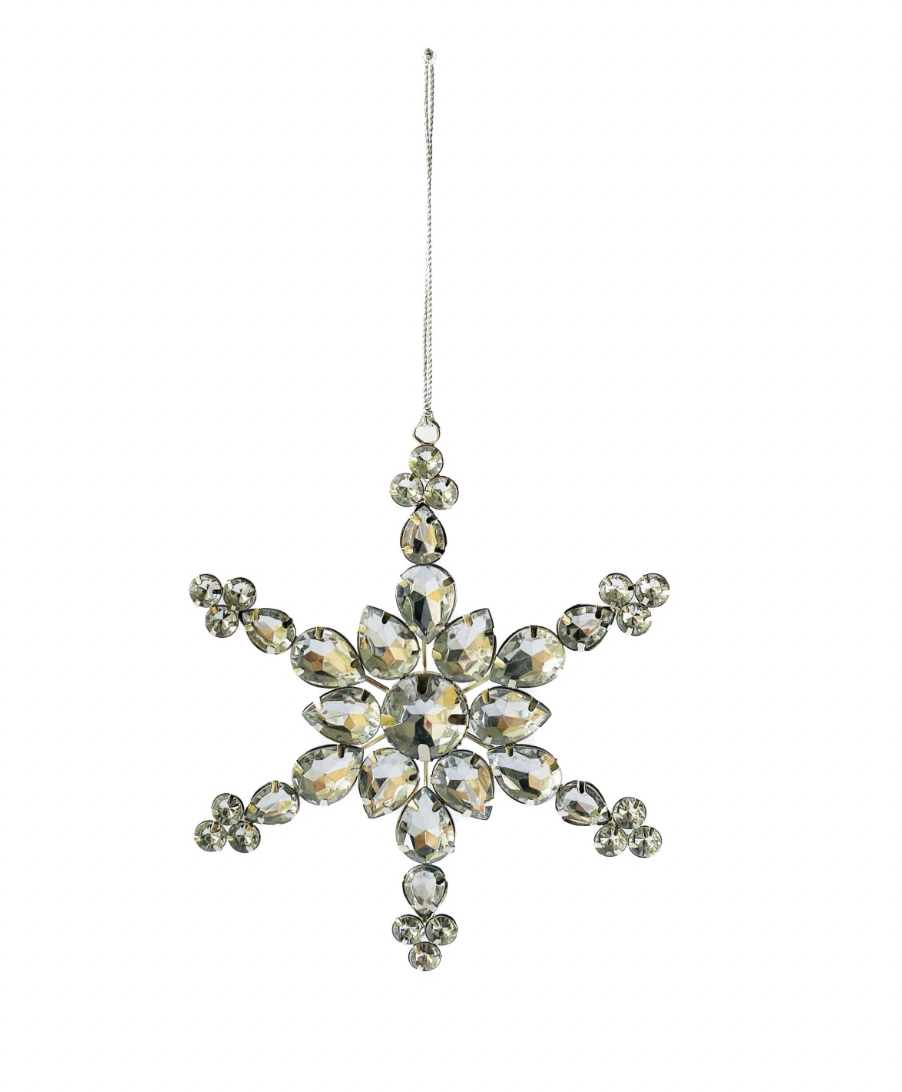 Jewel Snowflake Ornament