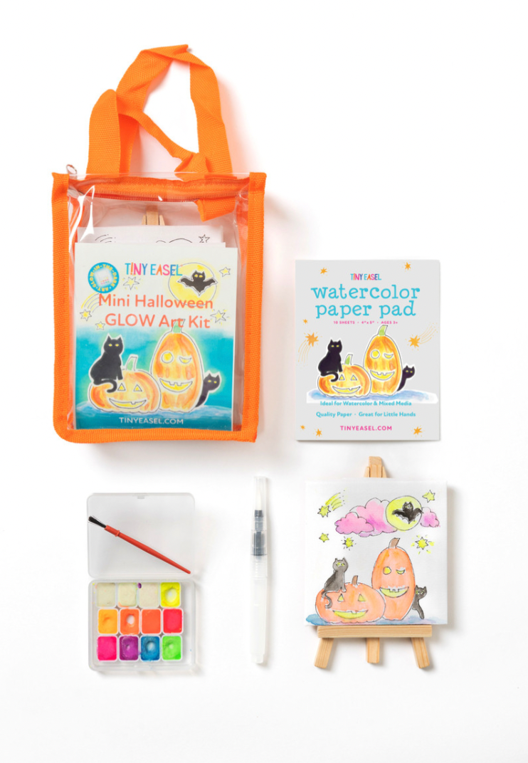Mini Halloween Glow Art Kit