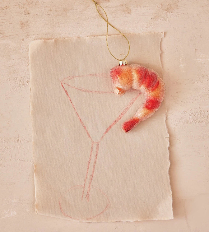 Cocktail Shrimp Ornament