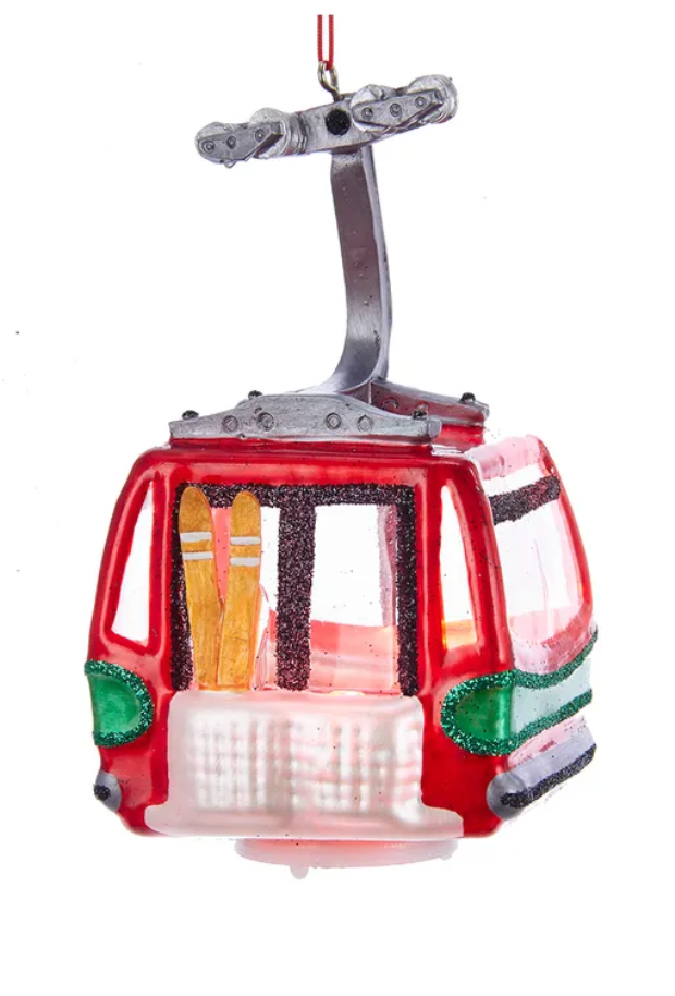 Gondola Ski Ornament