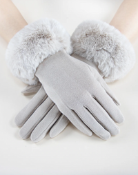 Faux Fur Gloves