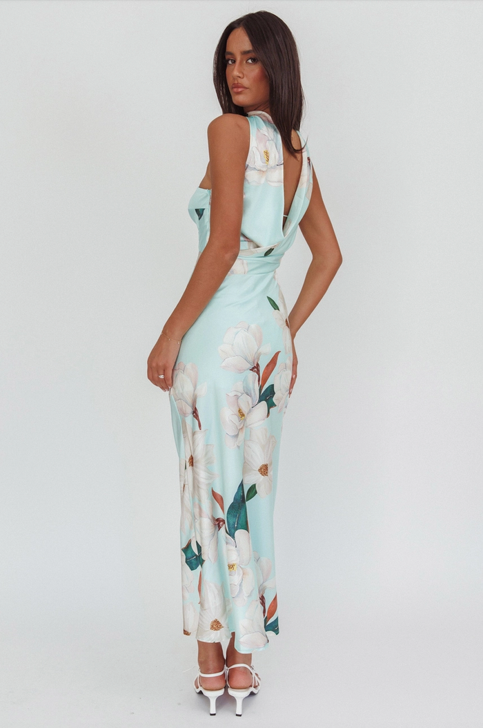 Kona Satin Maxi Dress