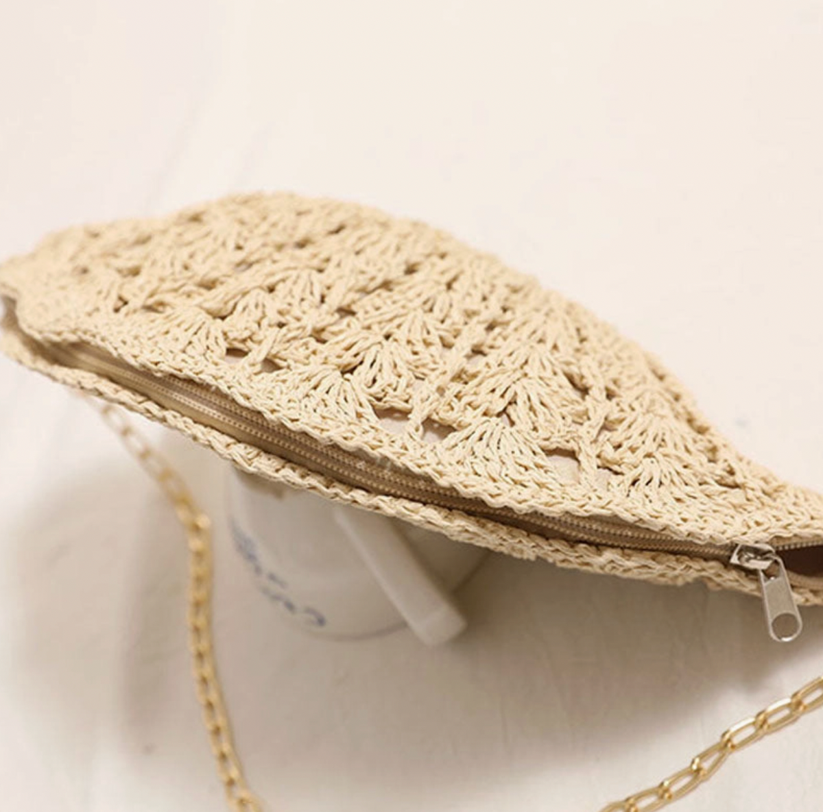 Shell Knit Bag