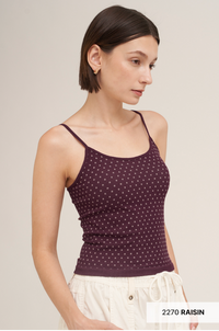 Polka Dot Strap Cami