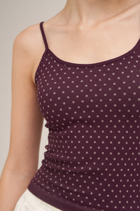 Polka Dot Strap Cami