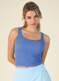Polka Dot Edge Crop