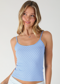 Polka Dot Strap Cami