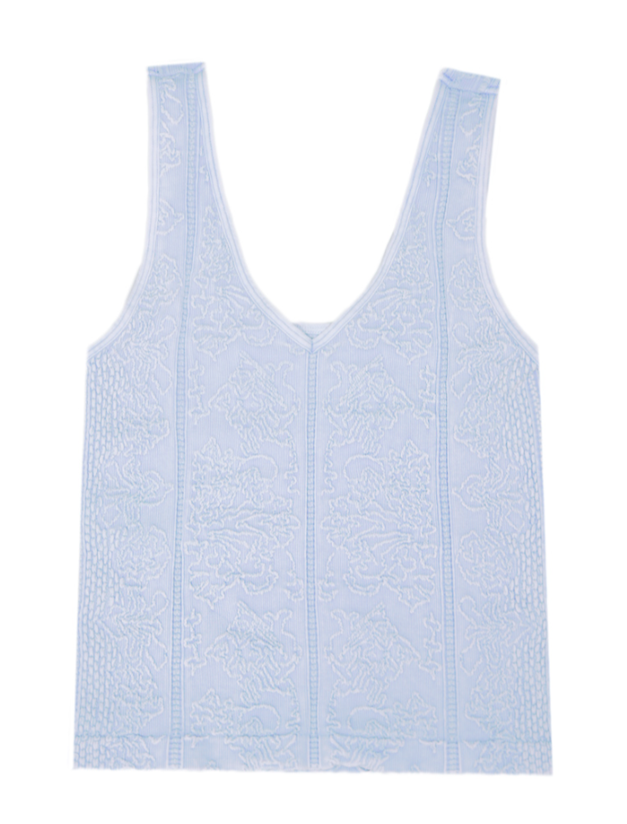 Vintage Reversible Textured Tank