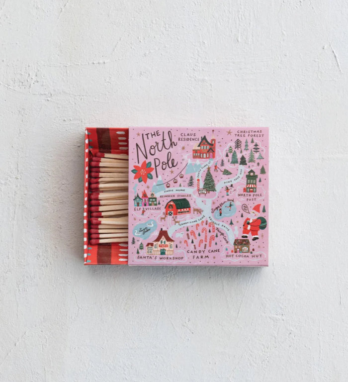 North Pole Matchbox