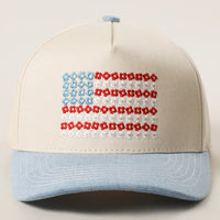 Daisy American Flag Hat