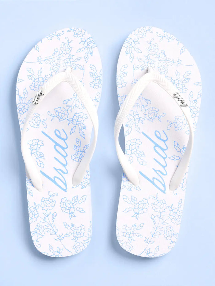 Bride Flip Flops