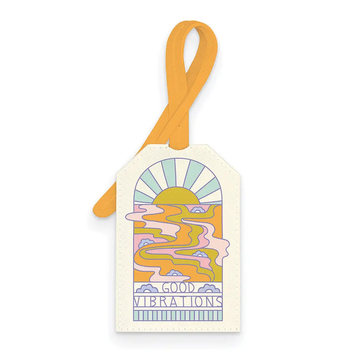 Good Vibrations Luggage Tag