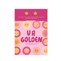 Sun Earring Studs
