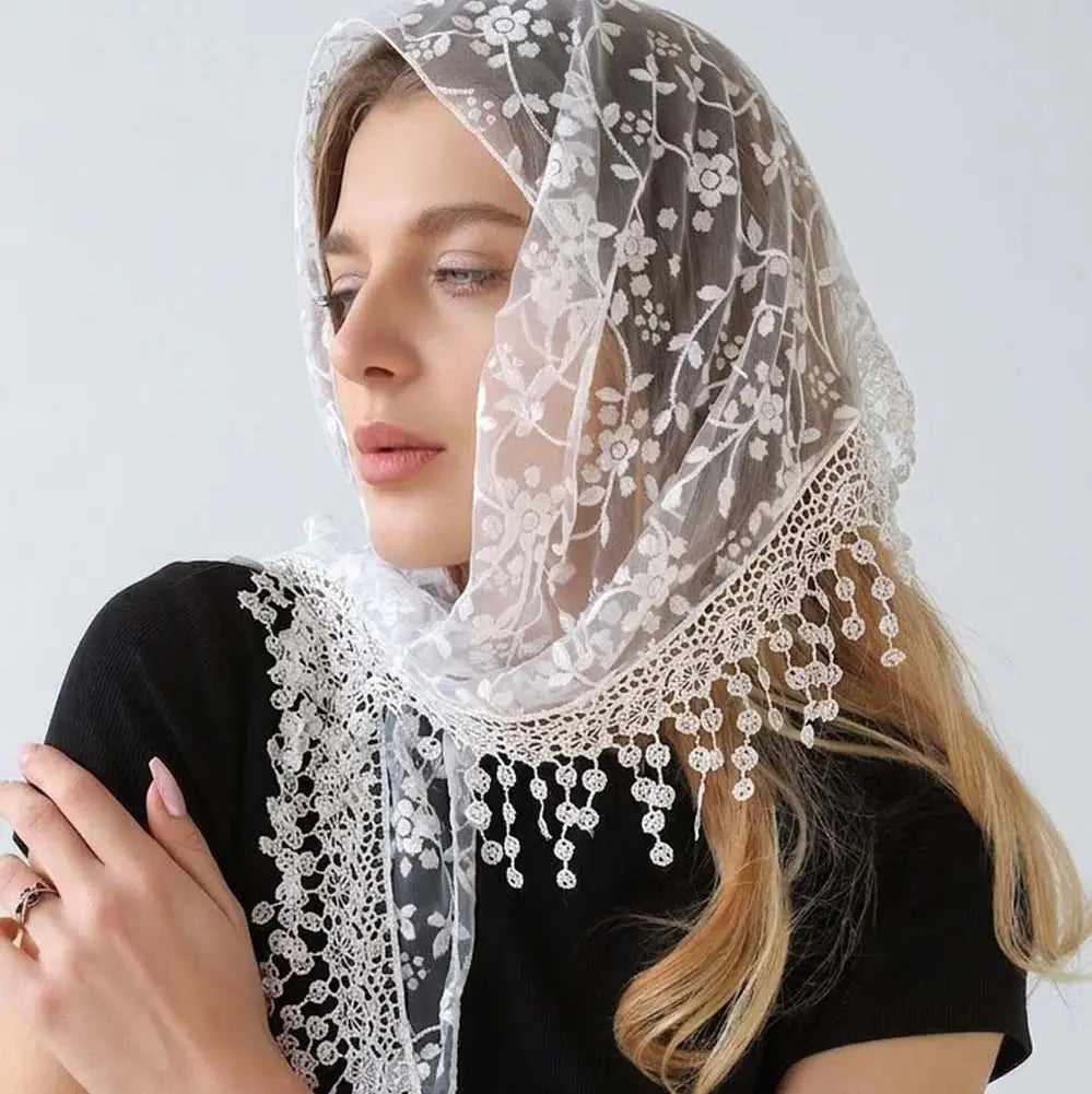 Lace Belt Scarf