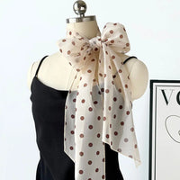 Polka Dot Tie Belt Scarf