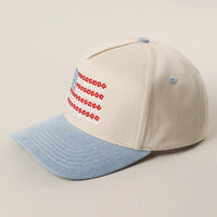 Daisy American Flag Hat
