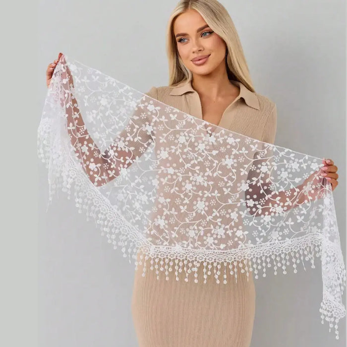 Lace Belt Scarf