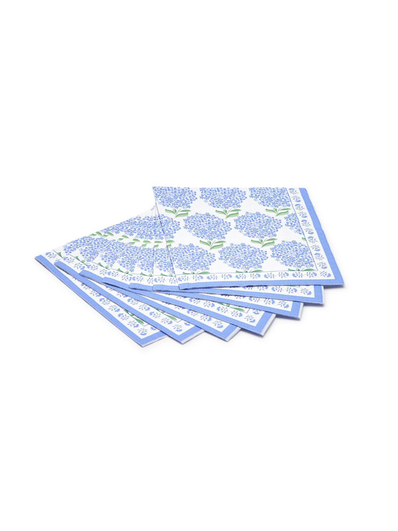 Hydrangea Paper Napkin