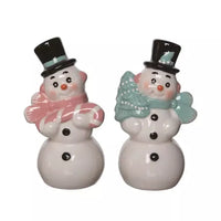 Snowman Salt & Pepper Shakers