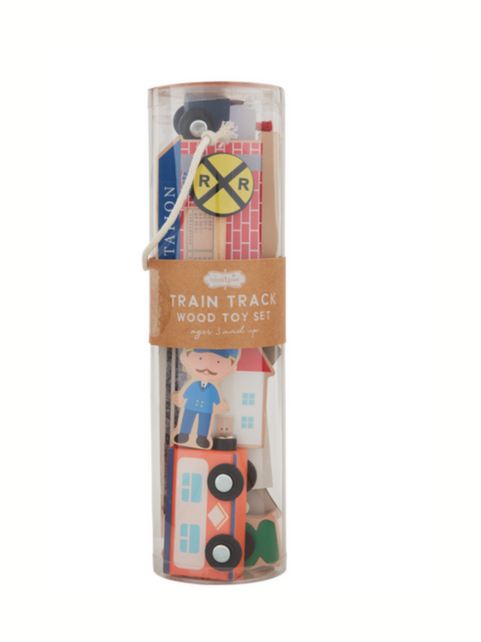 Train Wood Toy Set