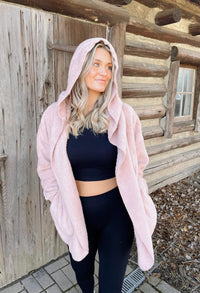 Mauve Bear Coat