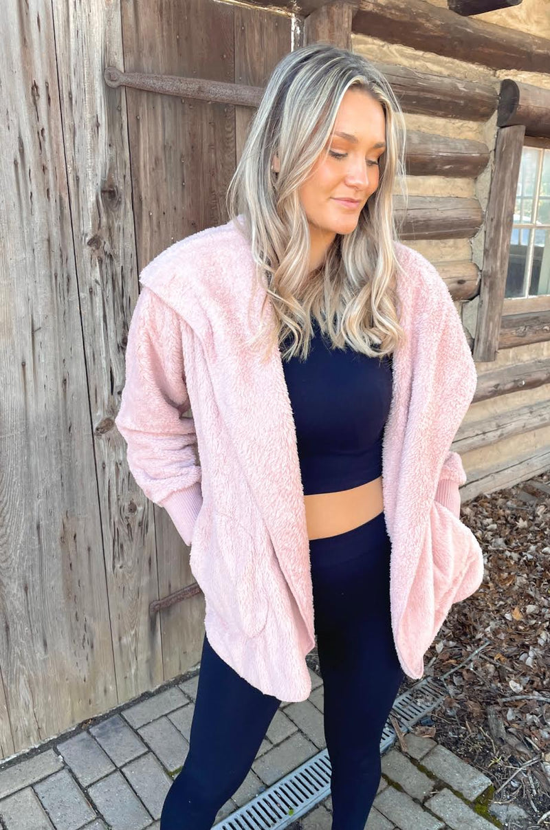 Mauve Bear Coat
