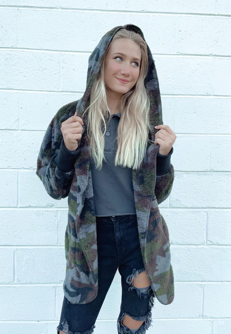 Camo Bear Coat