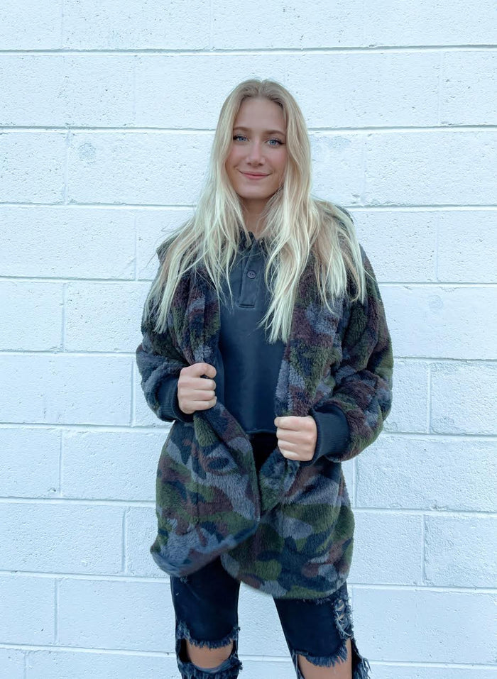 Camo Bear Coat